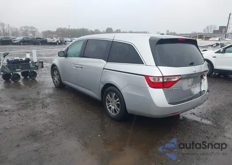 2011 Honda Odyssey Ex-L из США, поврежденный, VIN 5FNRL5H65BB026134
